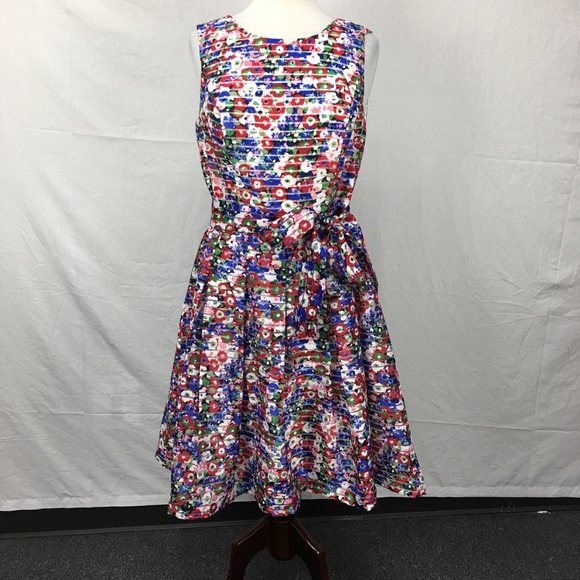 tommy hilfiger floral print dress
